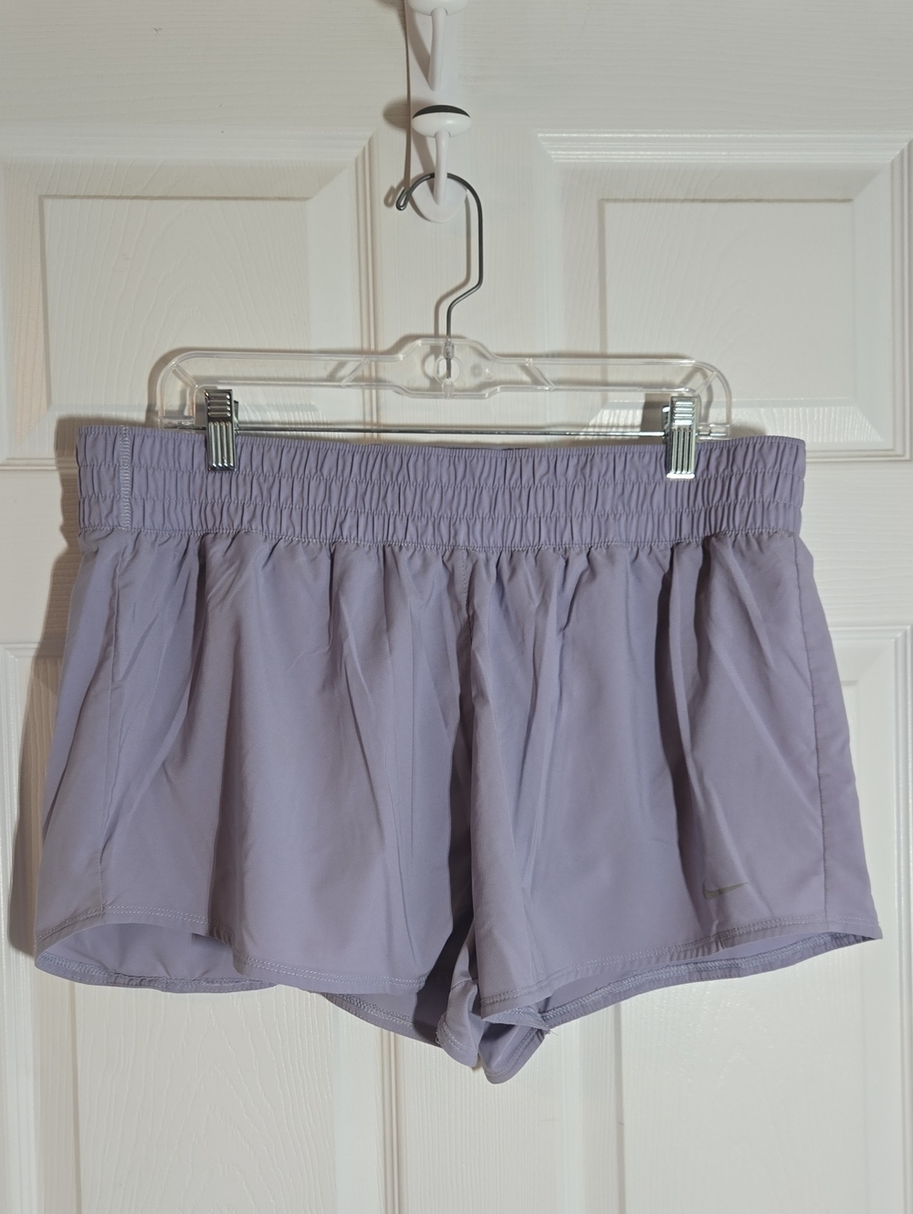 Nike Lavender Purple Women’s Athletic Shorts - Elastic Waistband Size XL